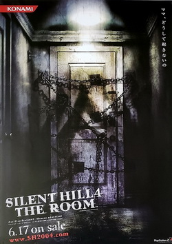 Японский плакат Silent Hill 4: The Room