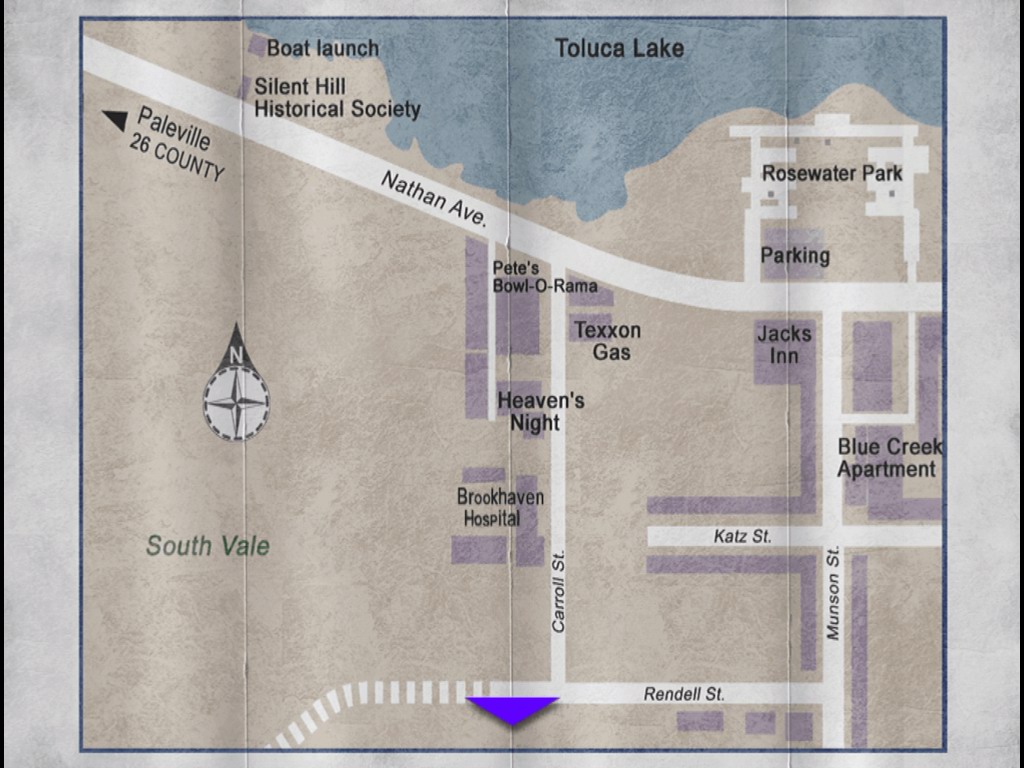 Silent Hill Maps Silent Hill Memories