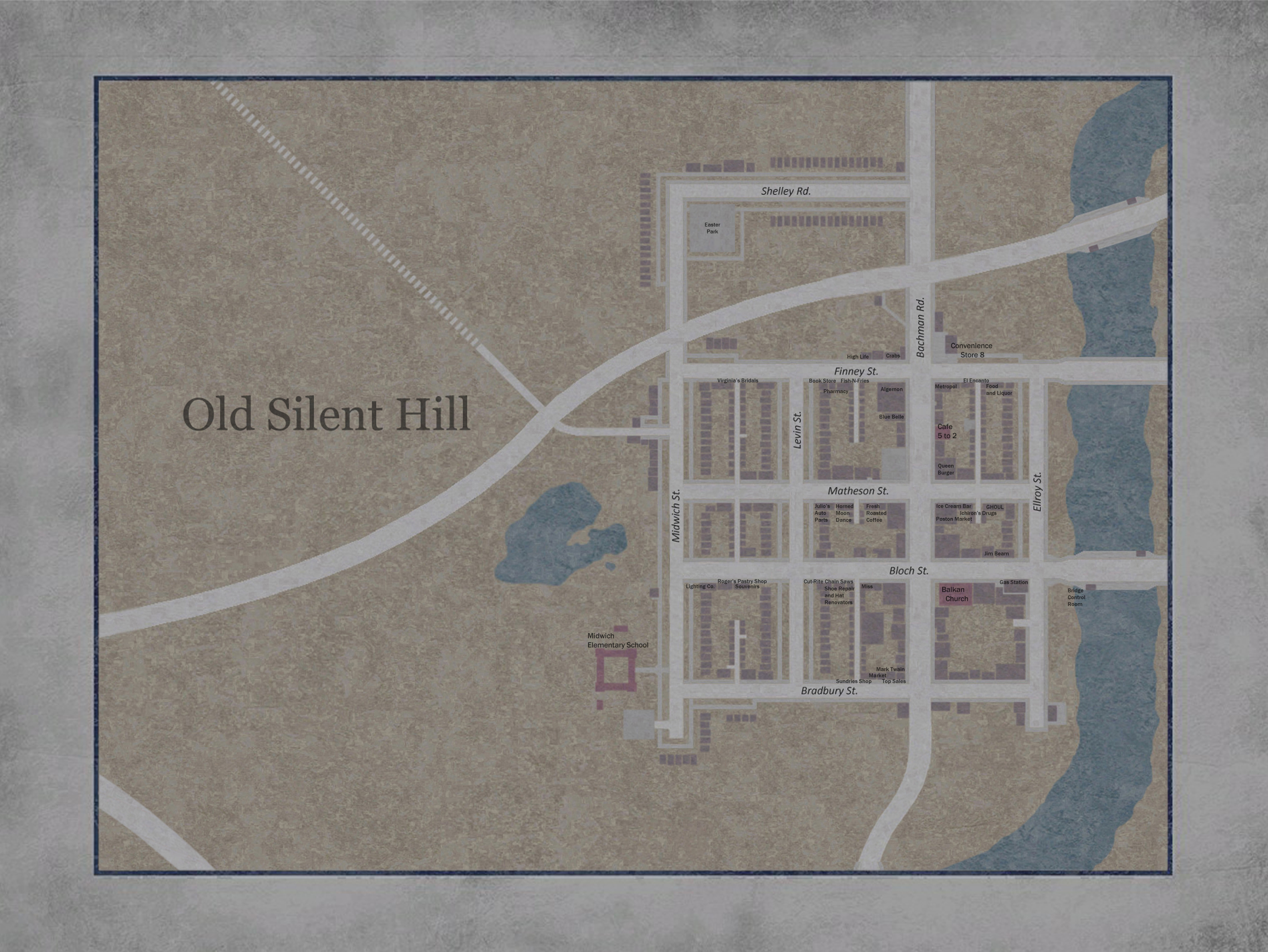 Silent Hill Maps Silent Hill Memories