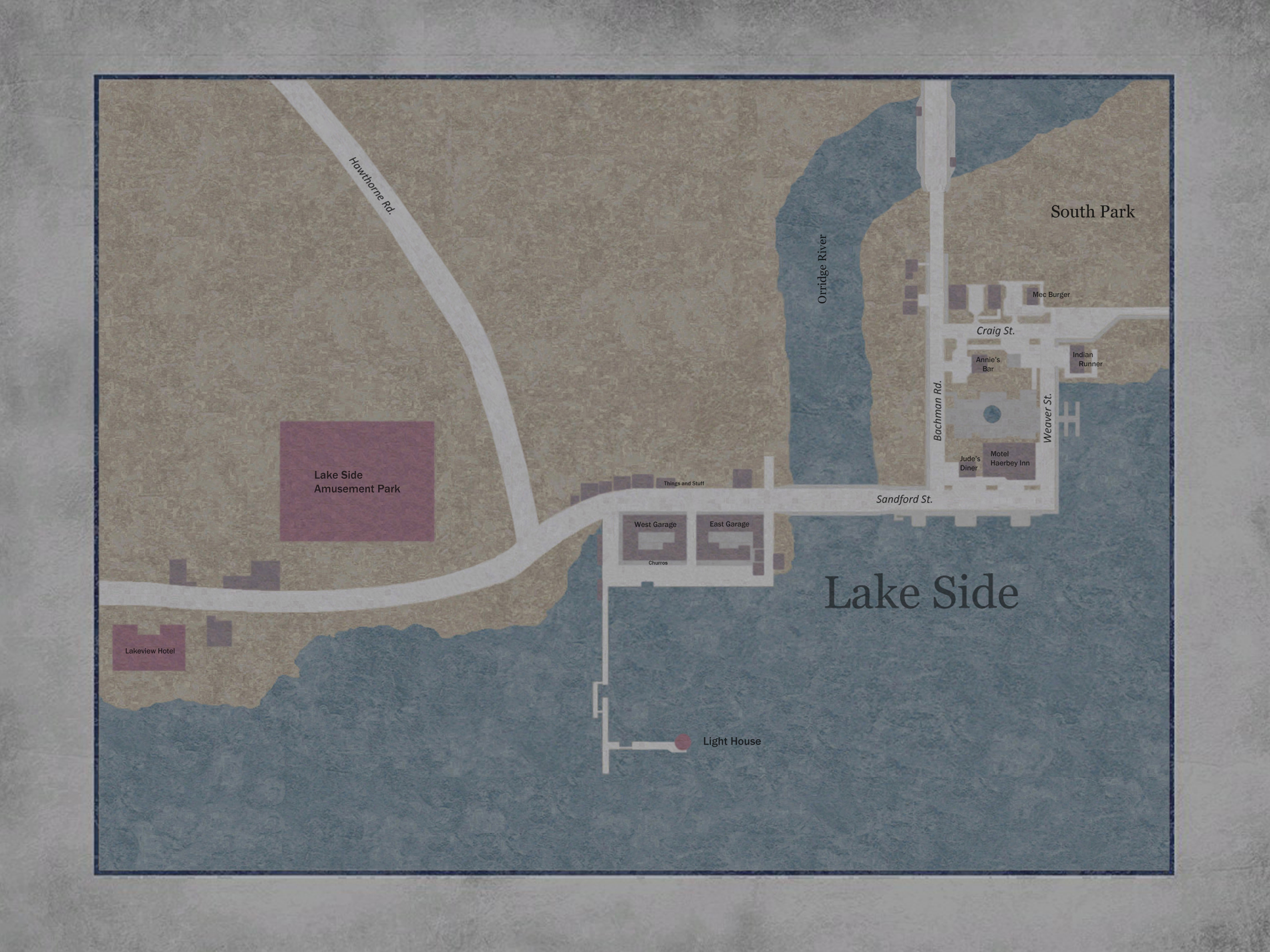 Silent Hill Maps Silent Hill Memories