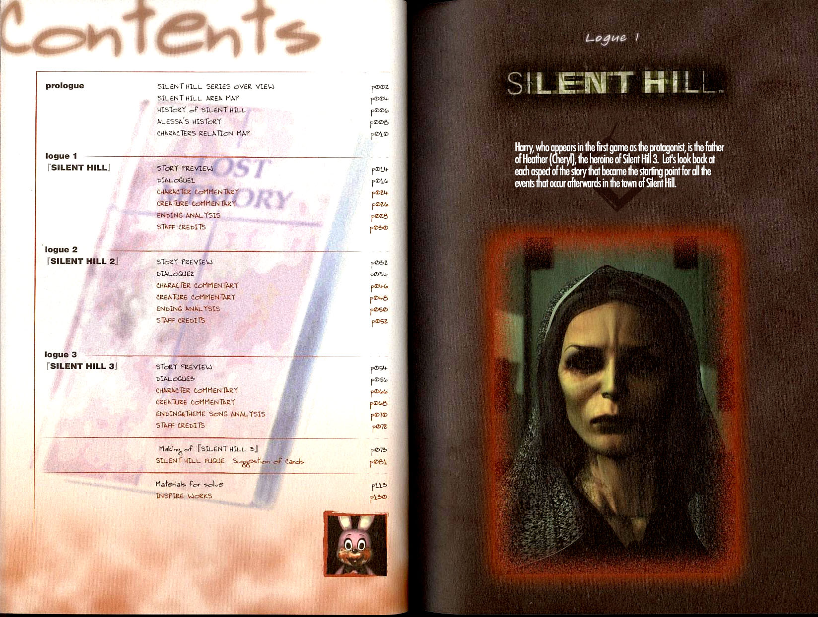 Book of Lost Memories Translated Scans Silent Hill Memories. 