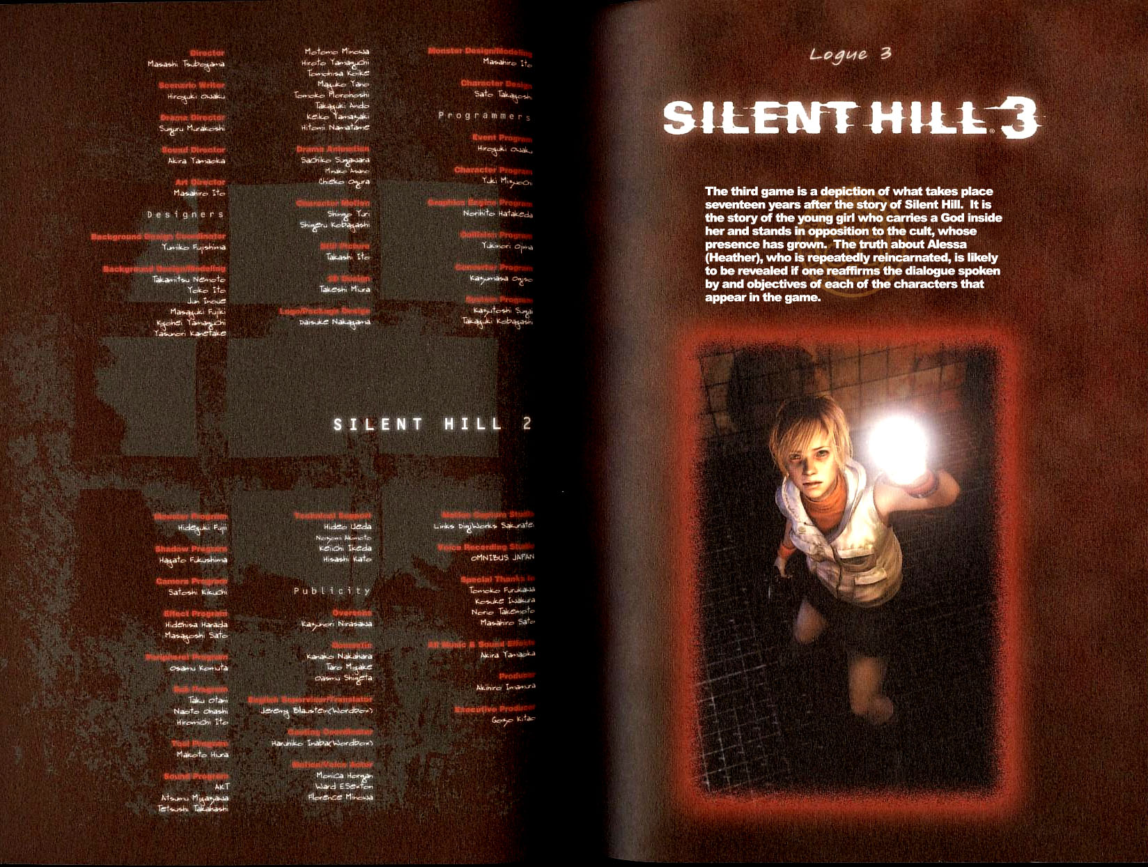 Book of Lost Memories Translated Scans Silent Hill Memories. 