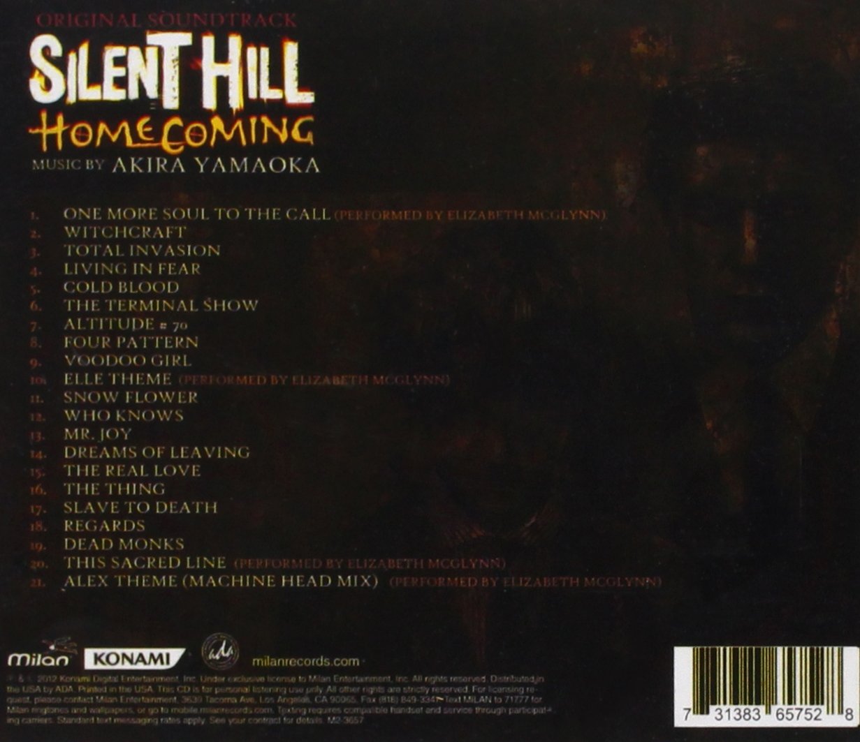 SILENT HILL3 (Original Soundtrack) - Album by Akira Yamaoka