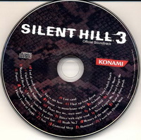диск Silent Hill 3 Original Soundtrack (США)