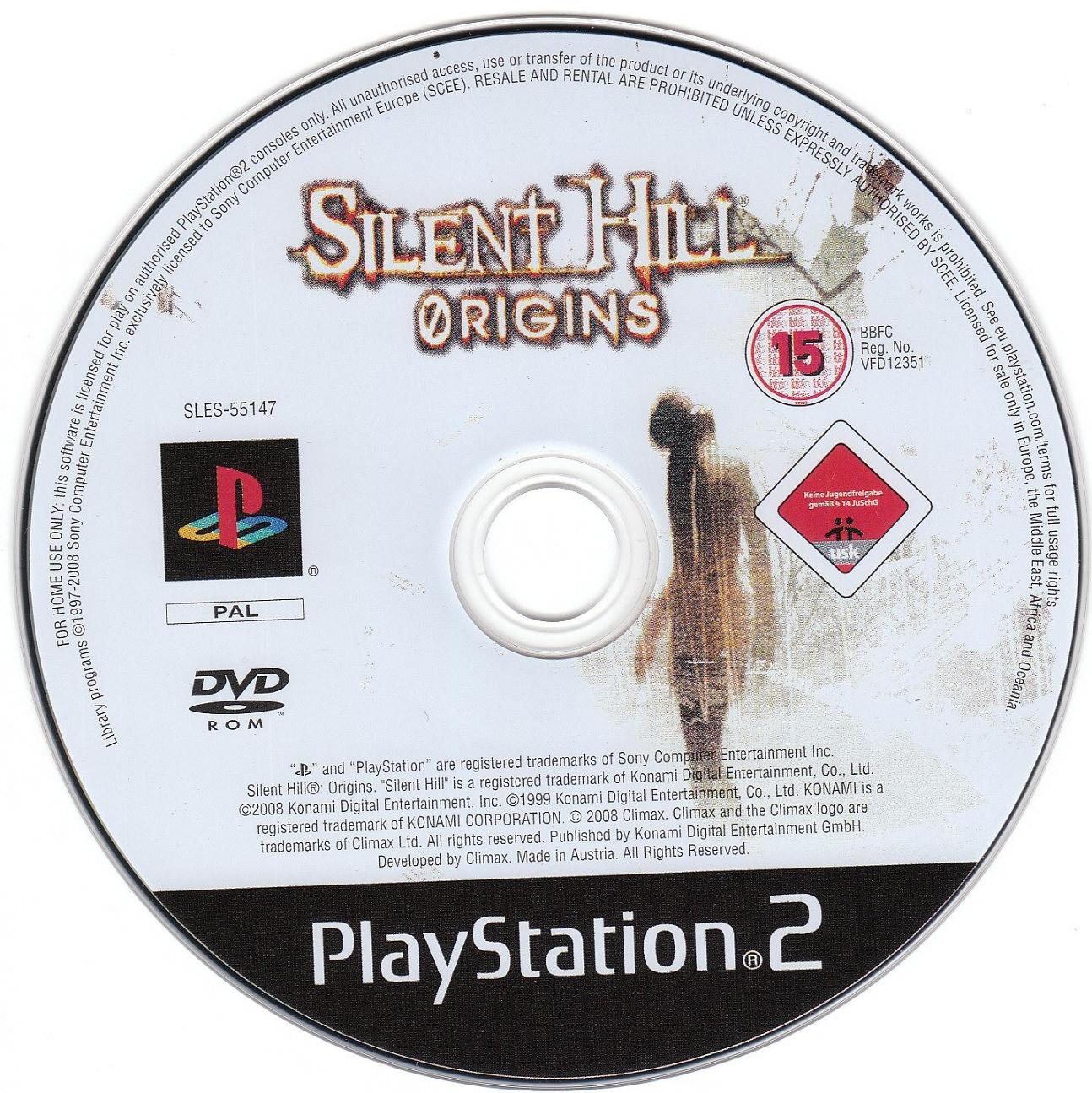 Silent Hill Origins ROM (ISO) Download for Sony Playstation 2