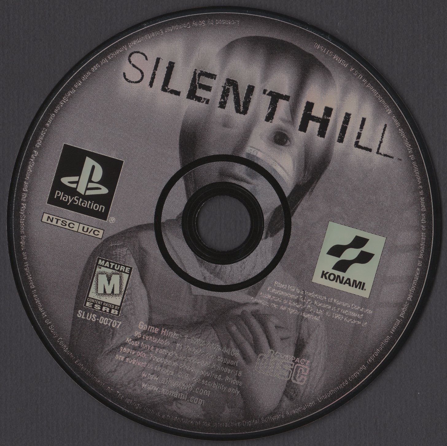 Silent Hill PS1 Reproduction Case NO DISC 