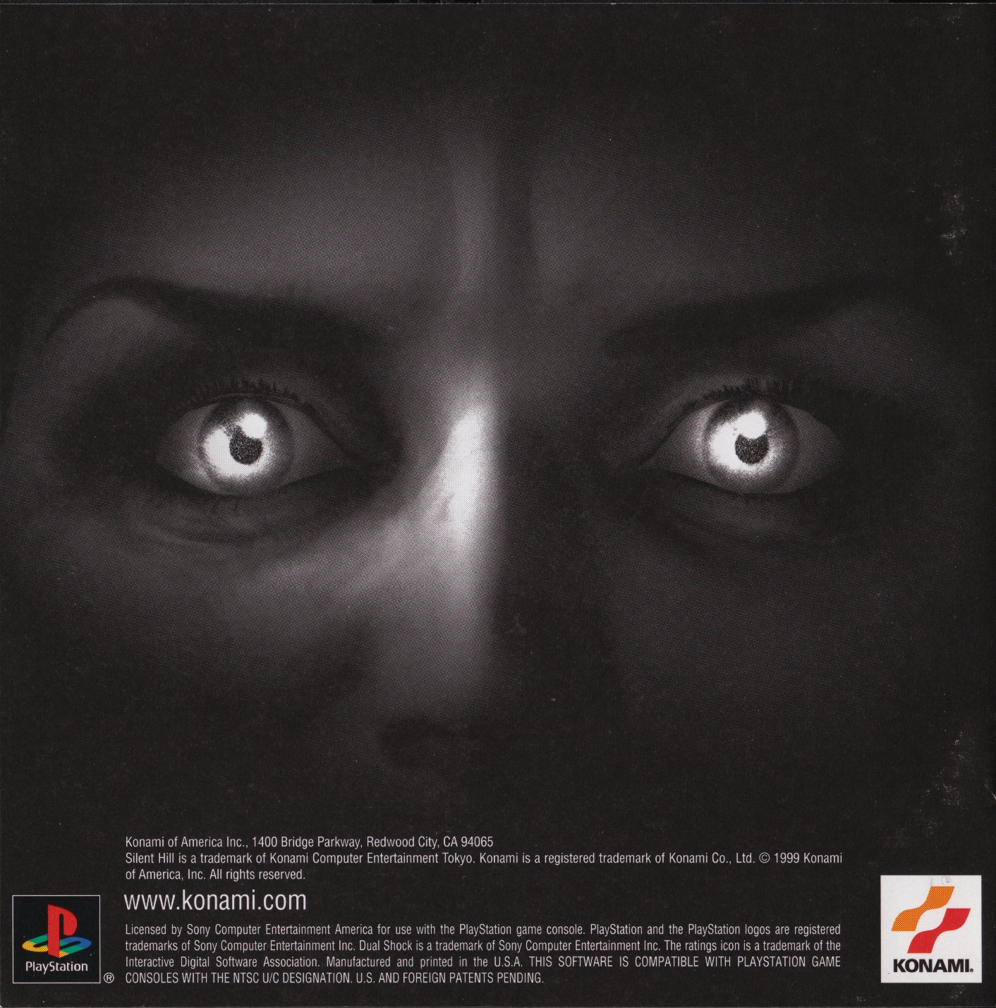 PS1 Case - NO GAME - Silent Hill