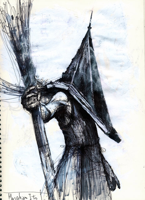 Silent Hill - Pyramid Head - Fan Art - Colours — ScudsWorth Productions