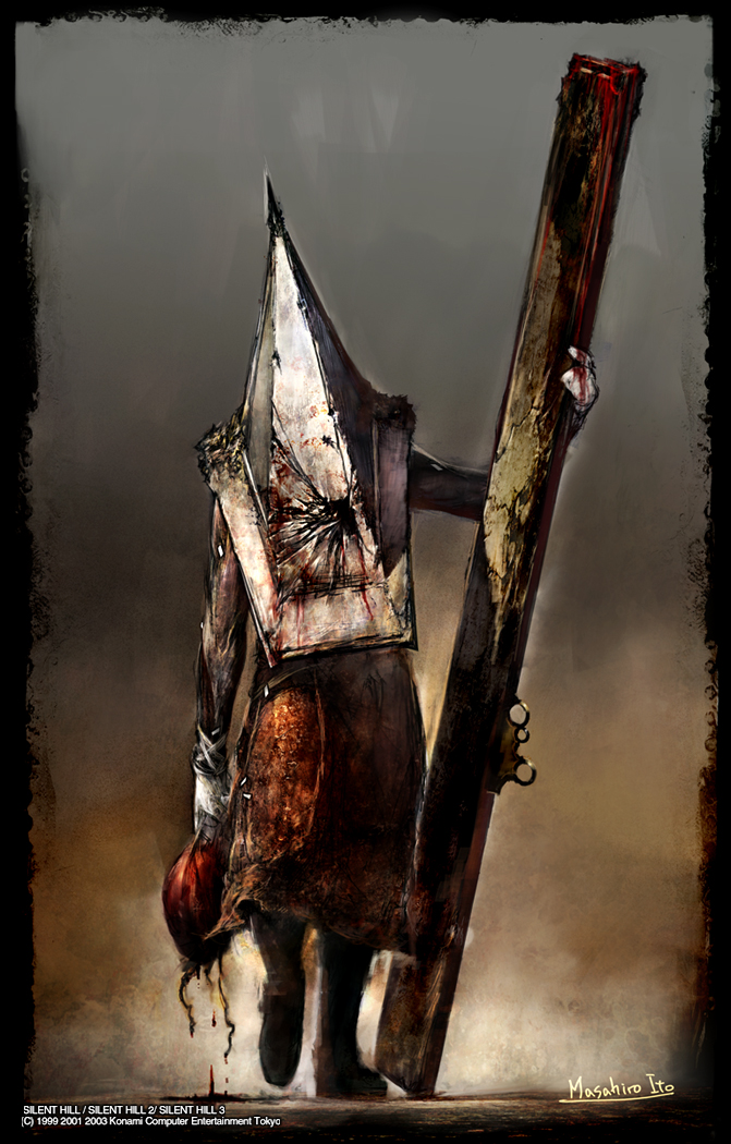 Silent Hill - Pyramid Head - Fan Art - Colours — ScudsWorth Productions