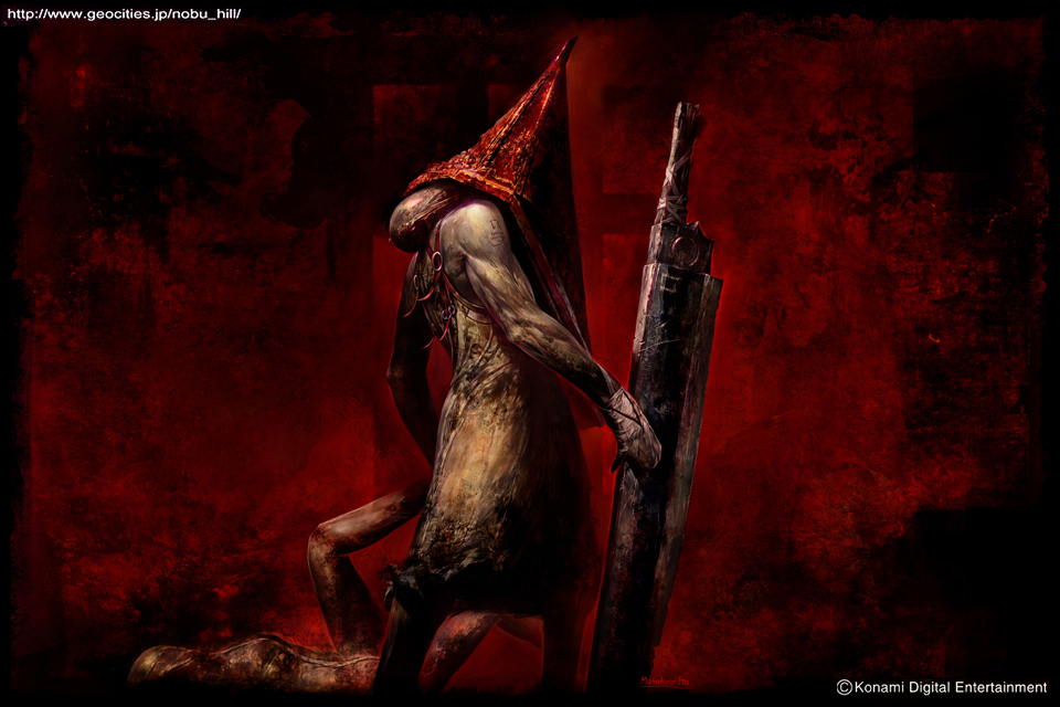 Silent Hill 2, Confira figure de Pyramid Head originalmente imaginada por  Masahiro Ito - Games Ever