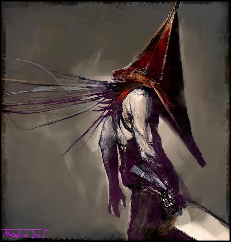 Silent Hill - Pyramid Head - Fan Art - Colours — ScudsWorth Productions