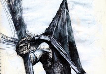 Pyramid Head sketch (2010.04.04)