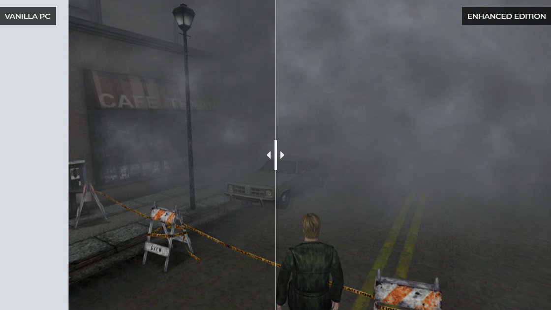 Silent Hill 2: A sign at the beginning of the game