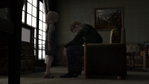 In Silent Hill 2, James enters a room containing a mannequin