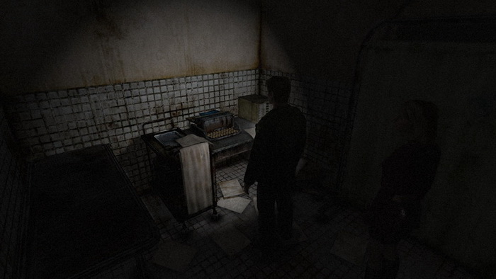 In Silent Hill 2, James enters a room containing a mannequin