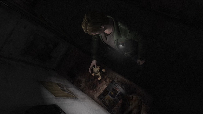 In Silent Hill 2, James enters a room containing a mannequin