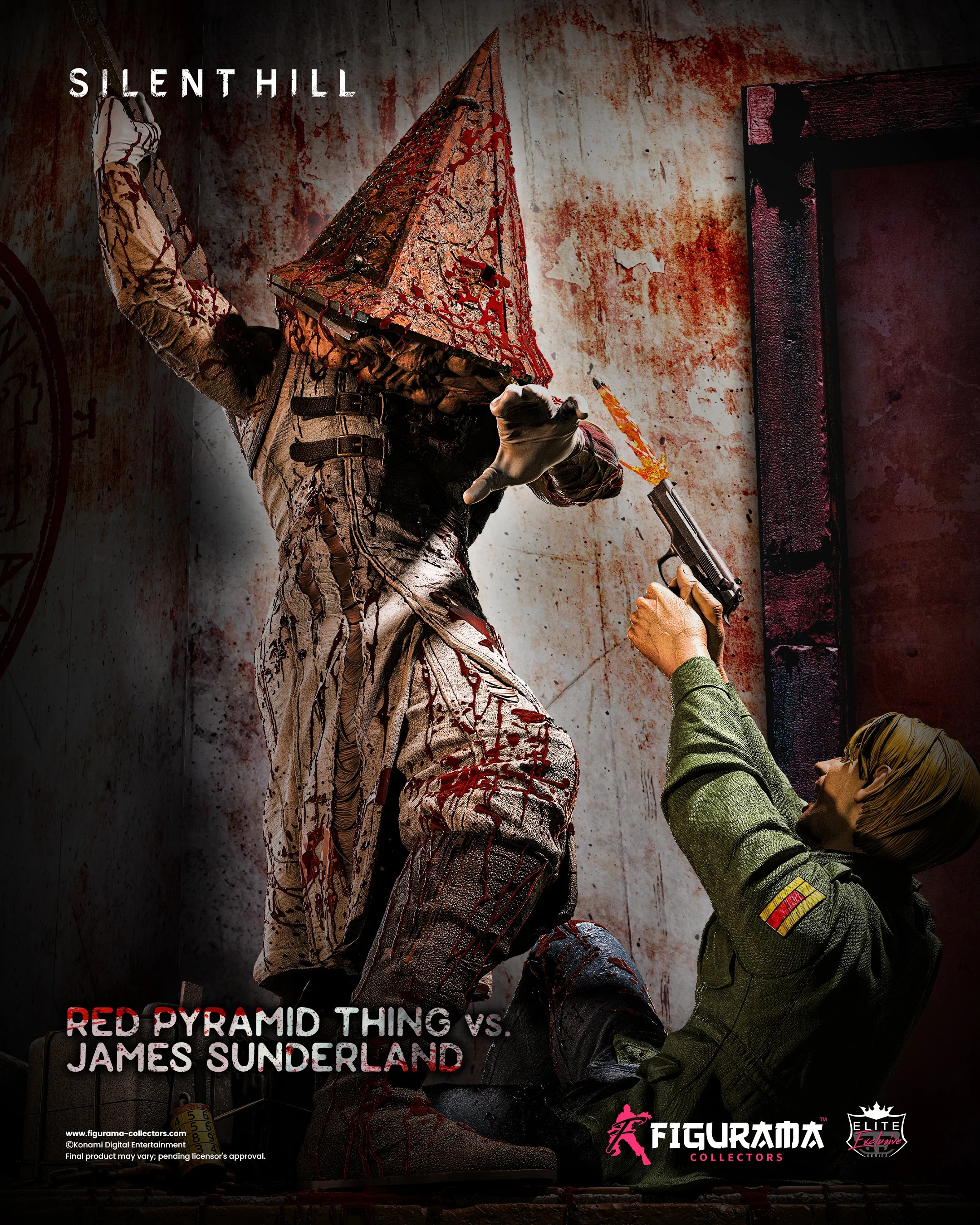 Silent Hill x Dead by Daylight Red Pyramid Thing (The Executioner
