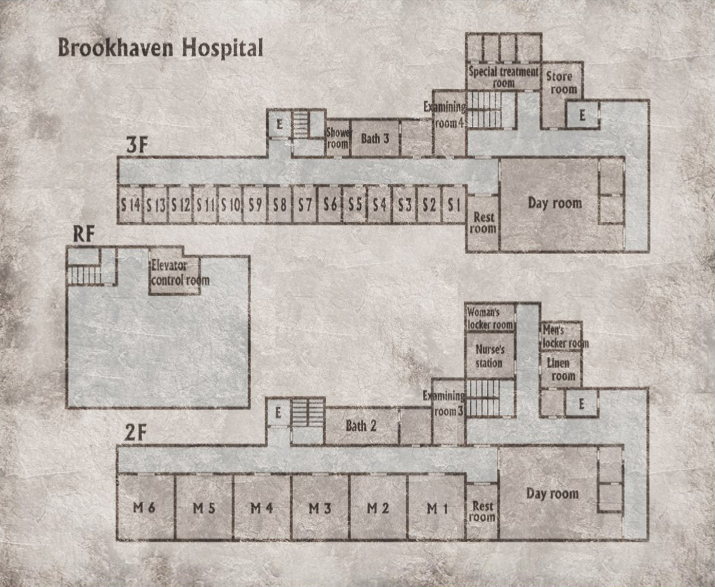 Silent Hill 3 Maps - Silent Hill Memories