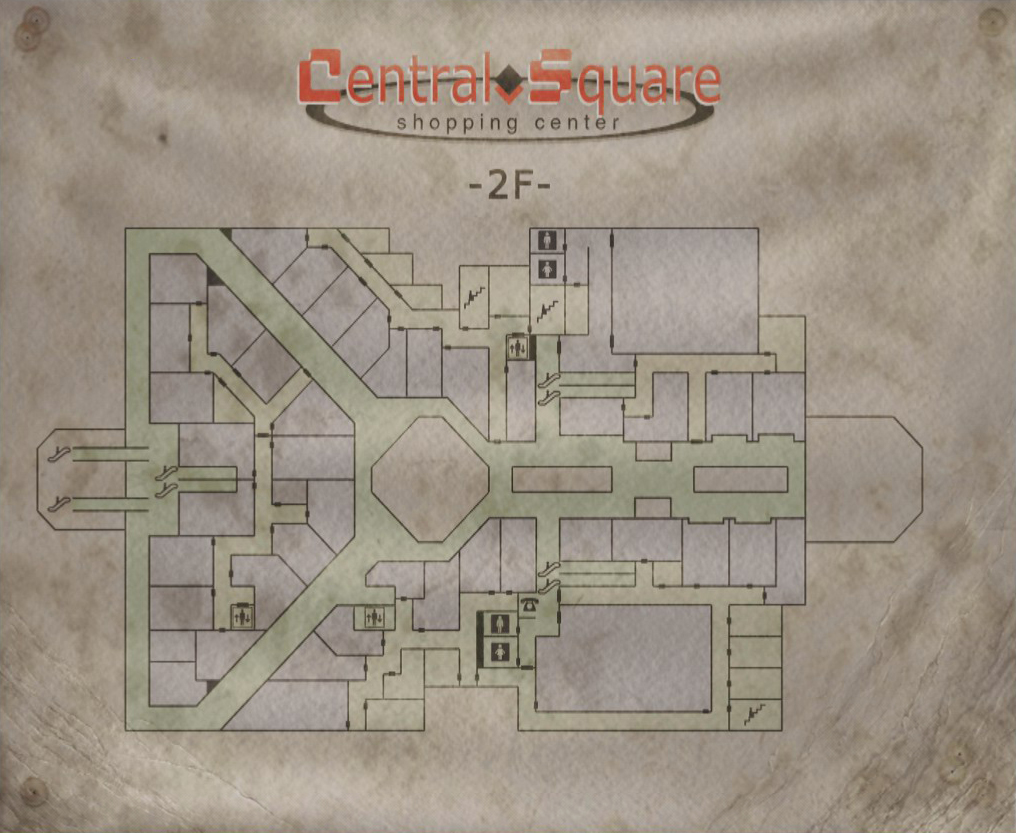 Silent Hill 3 Maps - Silent Hill Memories