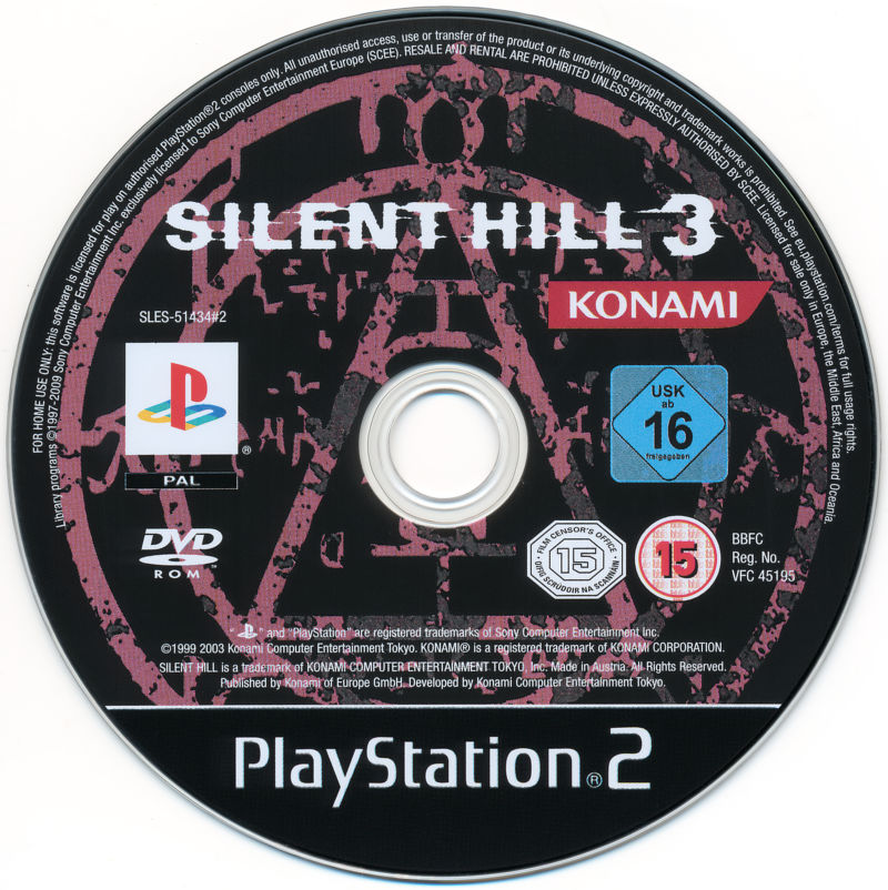 Silent Hill 3 - Official Asian Soundtrack CD