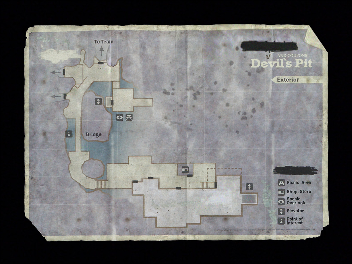 Silent Hill: Downpour Maps - Silent Hill Memories